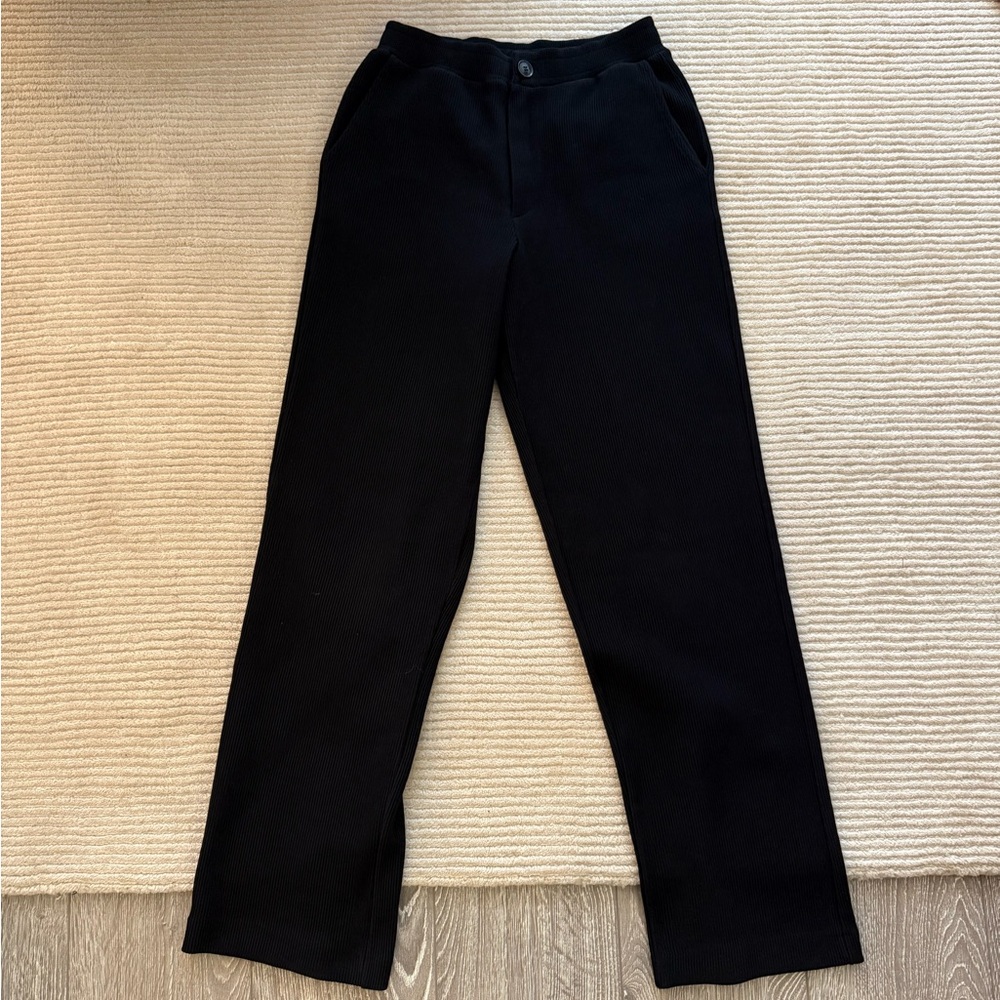 Daily Paper Black heavy rib pants - Size XS